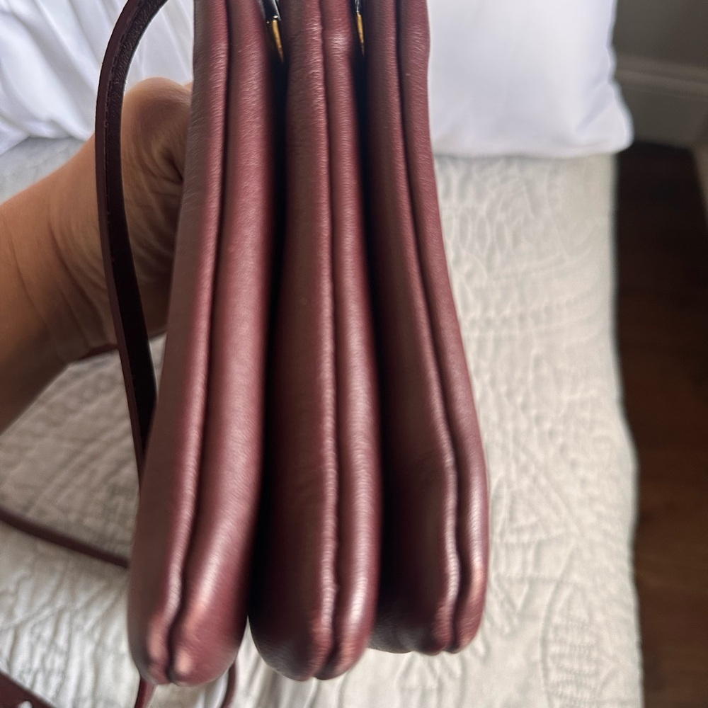 Celine Deep Burgundy Crossbody Bag - Picture 6 of 8